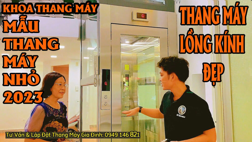Thang máy gia đình nhỏ, Thang máy gia đình đẹp 2023